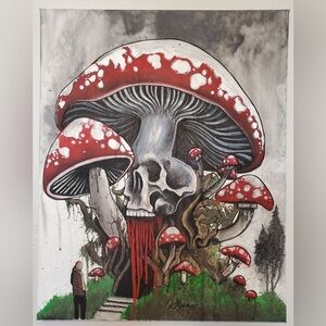 Original Custom Art Work on 16x20 Canvas (ETAC)